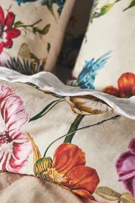 Printed Cotton-Slub Double Duvet Cover product