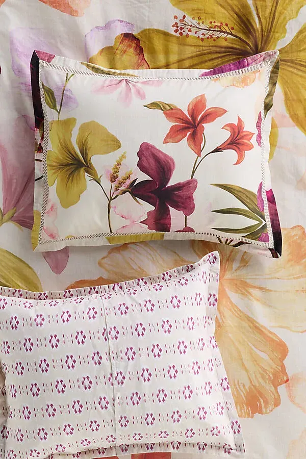 Printed Cotton-Slub Pillowcases Set of 2 - Queen product