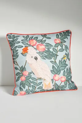 Priyanka Printed Cushion - Blue, Linen Blend product