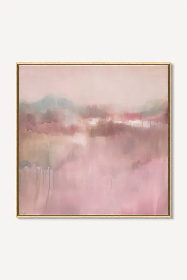 Quiet Blush Wall Art - Pink, Canvas product