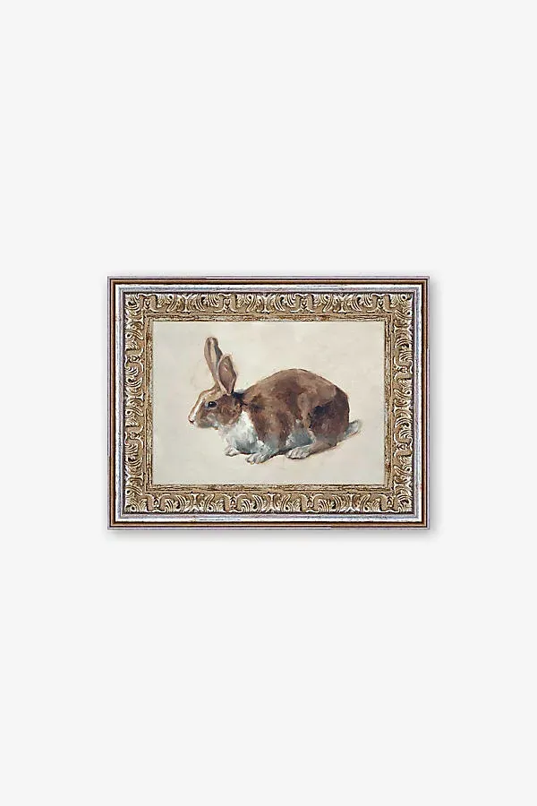 Rabbit Wall Art - Brown, Recycled Polystyrene product