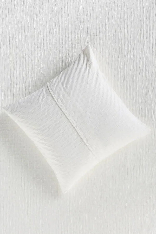 Raleigh Cotton Matelassé Cushion Cover - White product