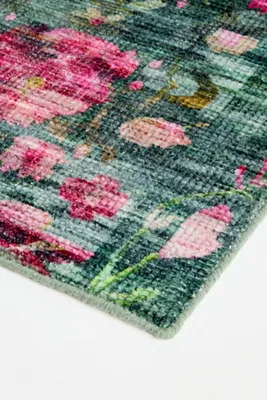 Ren Floral Rug - Pink, Polyester product