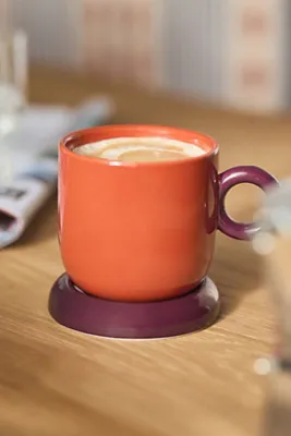 Rika Stoneware Mug - Purple by Anthropologie, image 2