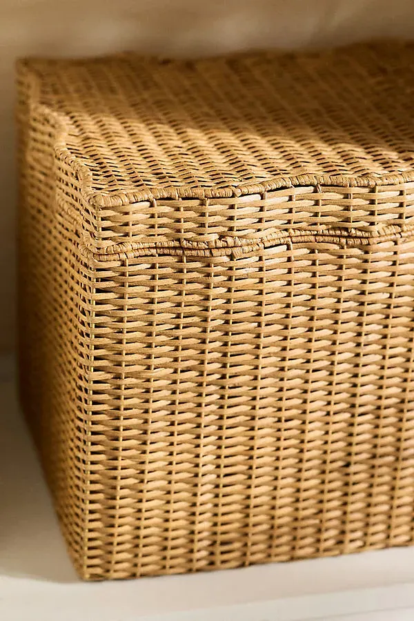 Ripple Wicker Storage Trunk product