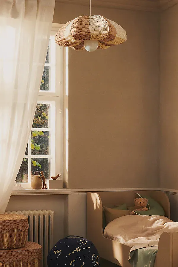 Rivan Woven Lampshade by Anthropologie