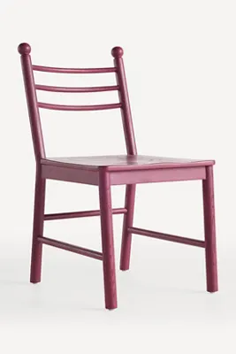 Roma Dining Chair - Pink, Oak Wood product