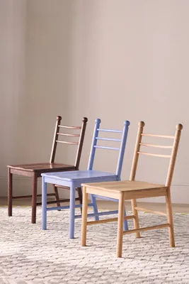 Roma Dining Chair - White, Solid Oak product