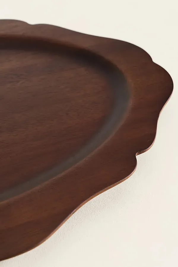 Romie Large Cheese Board - Brown, Acacia Wood by Anthropologie, image 2
