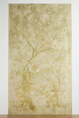 Rotherby Floral Wallpaper - Old Gold, Beige product