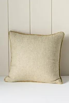 Rowen Cushion - Green, Linen Blend product