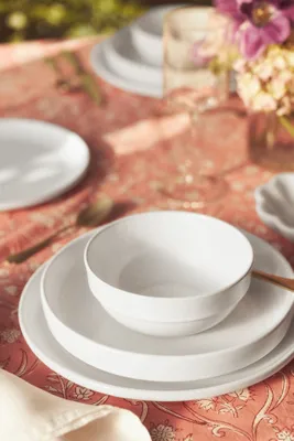 Rowen Portuguese Cereal Bowls Set of 4 - White, Stoneware product