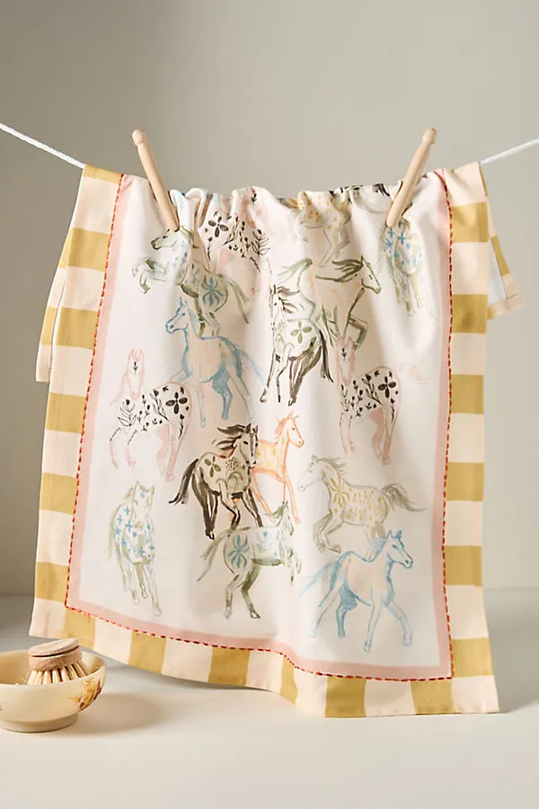 Run Wild Dish Towel - Cotton product