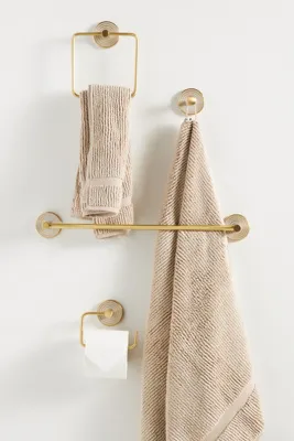 Ruth Toilet Paper Holder - White, Gold product