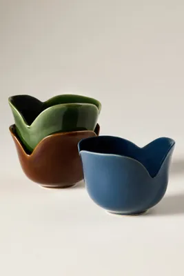 Sable Nut Bowl - Blue, Stoneware product
