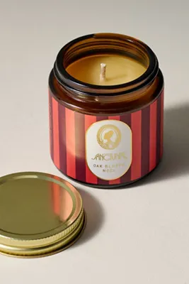 Sanctuaire Gourmand Oak Bluffs Noel Glass Candle - Red by Anthropologie, alternate view