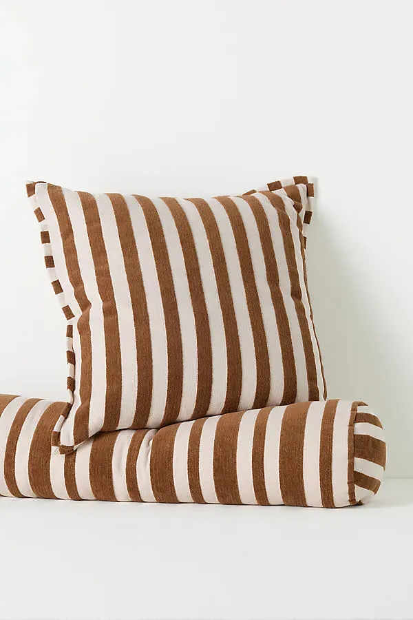 Sarah Striped Cushion - Cotton, Rayon product