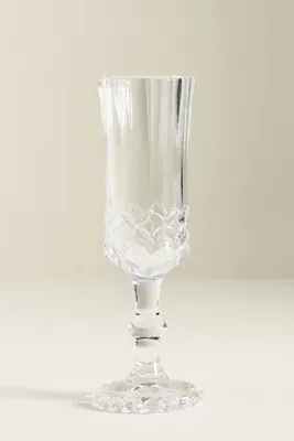 Savannah Flute Glasses Set of 4 - Clear, Soda Lime Glass product