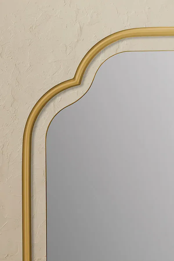 Sebastian Mantle Mirror - Gold, Metal product