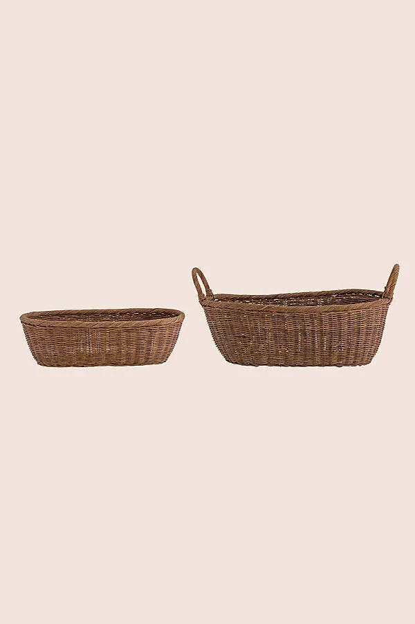 Selma Rattan Basket Set of 2 product