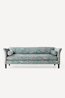 Selma Wren 3-Seater Sofa - Green, Polyester product