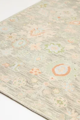Seneca 5x8 Persian-Style Rug Hand Tufted - Green, Wool product
