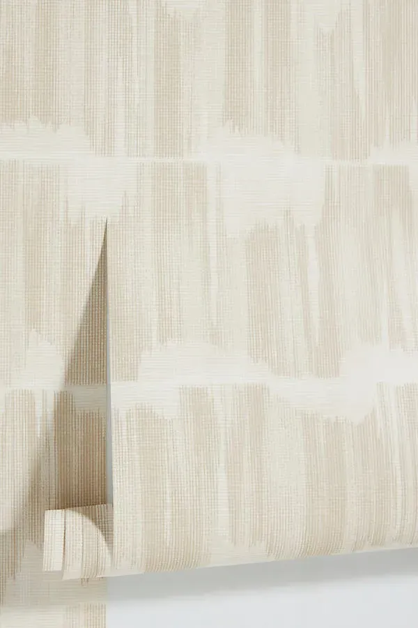 Serendipity Shibori Geometric Wallpaper - Beige product
