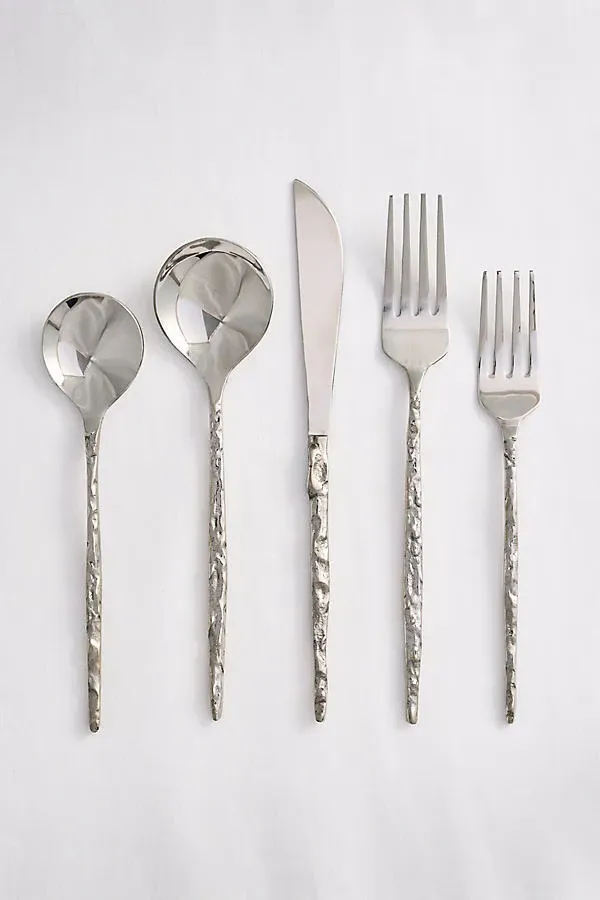 Shelton 5-Piece Place Setting - Silver, Stainless Steel product