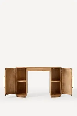 Sienna Oak Wood Executive Desk - Oak product