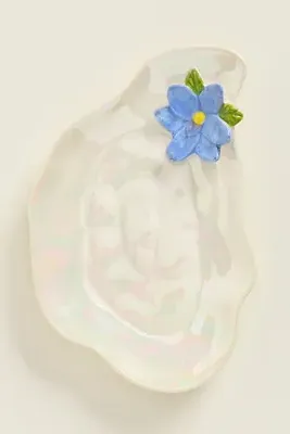 Sirena Stoneware Oyster Canapé Plate product