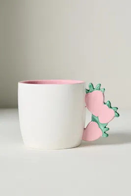 Skylar Stoneware Mug - Pink product