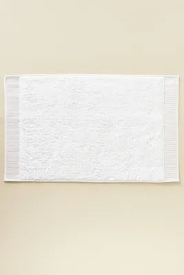 Sloane Tufted Bath Mat - White, Cotton product