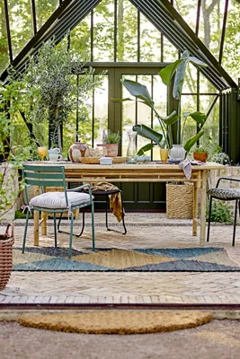 Sole Bamboo Outdoor Dining Table - Brown product