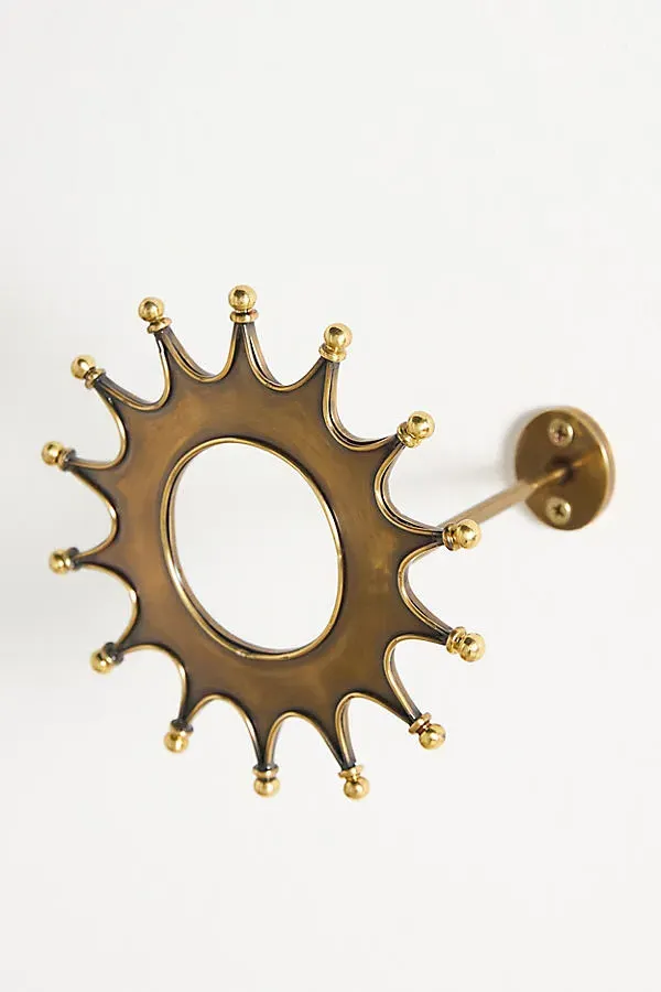 Soleil Sun Curtain Tieback - Brown, Stainless Steel product