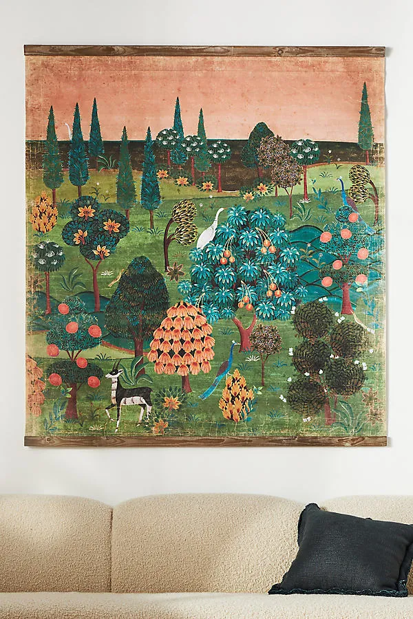 Sona Forest Scene Tapestry by Anthropologie