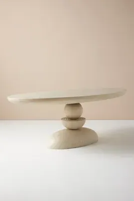 Sonali Oval Dining Table - Beige, Ash Wood Veneer product