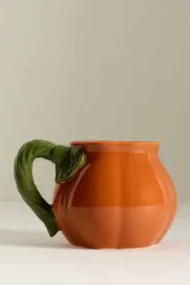 Sorrella Stoneware Pumpkin Mug - Orange product