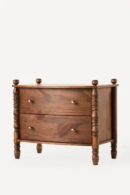 Spindle Nightstand - Brown by Anthropologie, alternate view