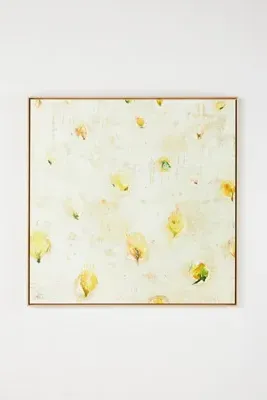 Splendour 4 Canvas Wall Art - Yellow product