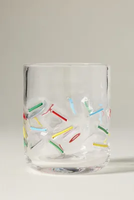 Sprinkles Icon Juice Glass by Anthropologie, alternate view