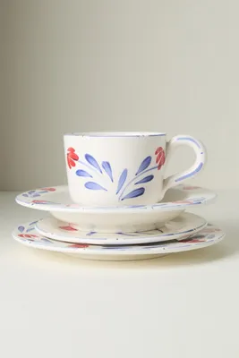 Stefania Earthenware Pasta Bowls, Set of 4 product
