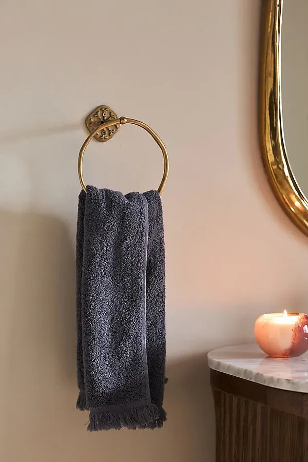 Stella Towel Ring - Brass by Anthropologie