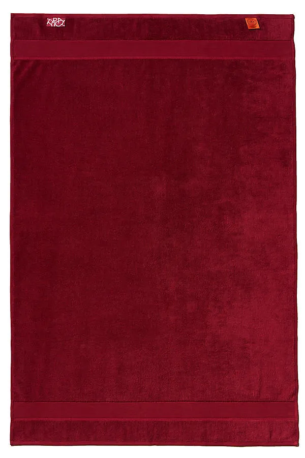 Stretch Solid Towel Collection - Red, Cotton product