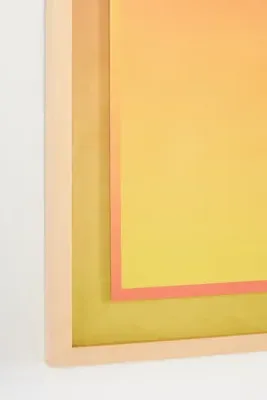 Sunset Study Framed Wall Art - Yellow product