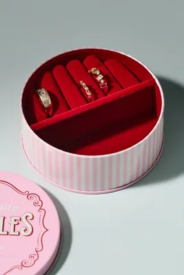 Sweet Tins Jewelry Box - Pink, Tin by Anthropologie, image 2