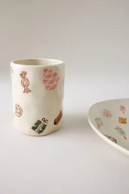 Sweets Kids Tableware Set of 3 - Beige, Stoneware product