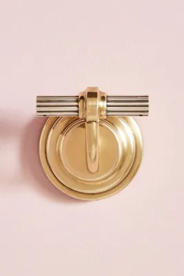 Sylvie Mixed Metal Bath Hook - Gold, Brass product