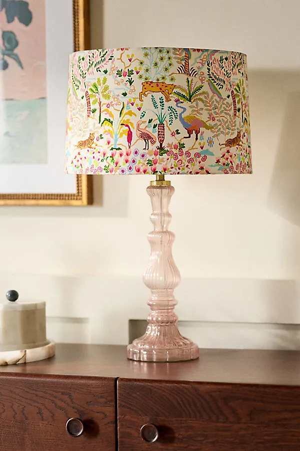 Tales Menagerie Tapered Drum Lamp Shade - Cotton product