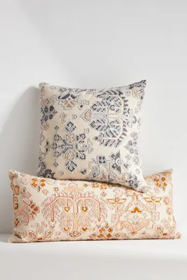 Talia Texture Embroidered Cushion - Blue product