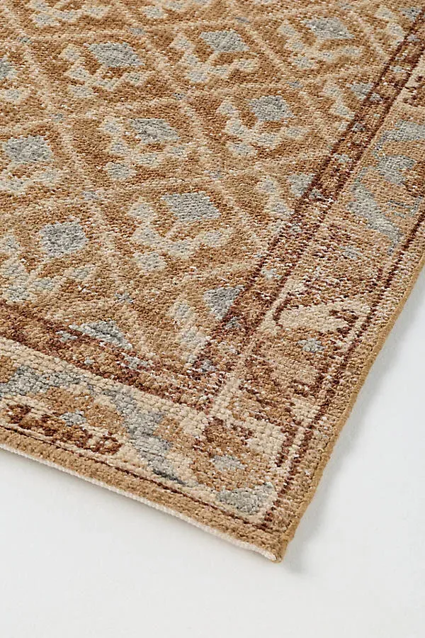 Tato Bouti 2x3 Hand-Knotted Persian-Inspired Rug - Beige, Wool product
